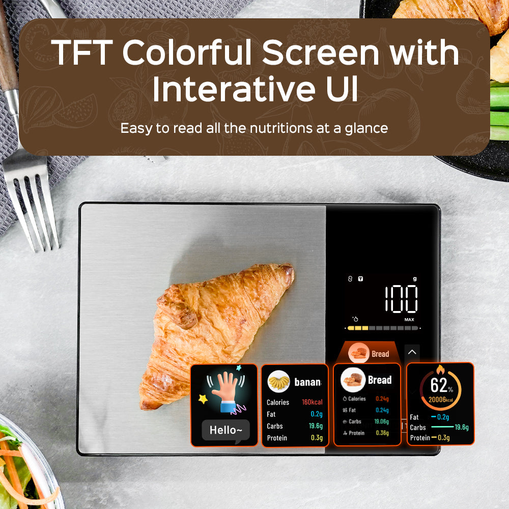 How FitPulse™ Kitchen Scale Works