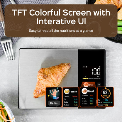 FitPulse™ Smart Nutrition Kitchen Scale